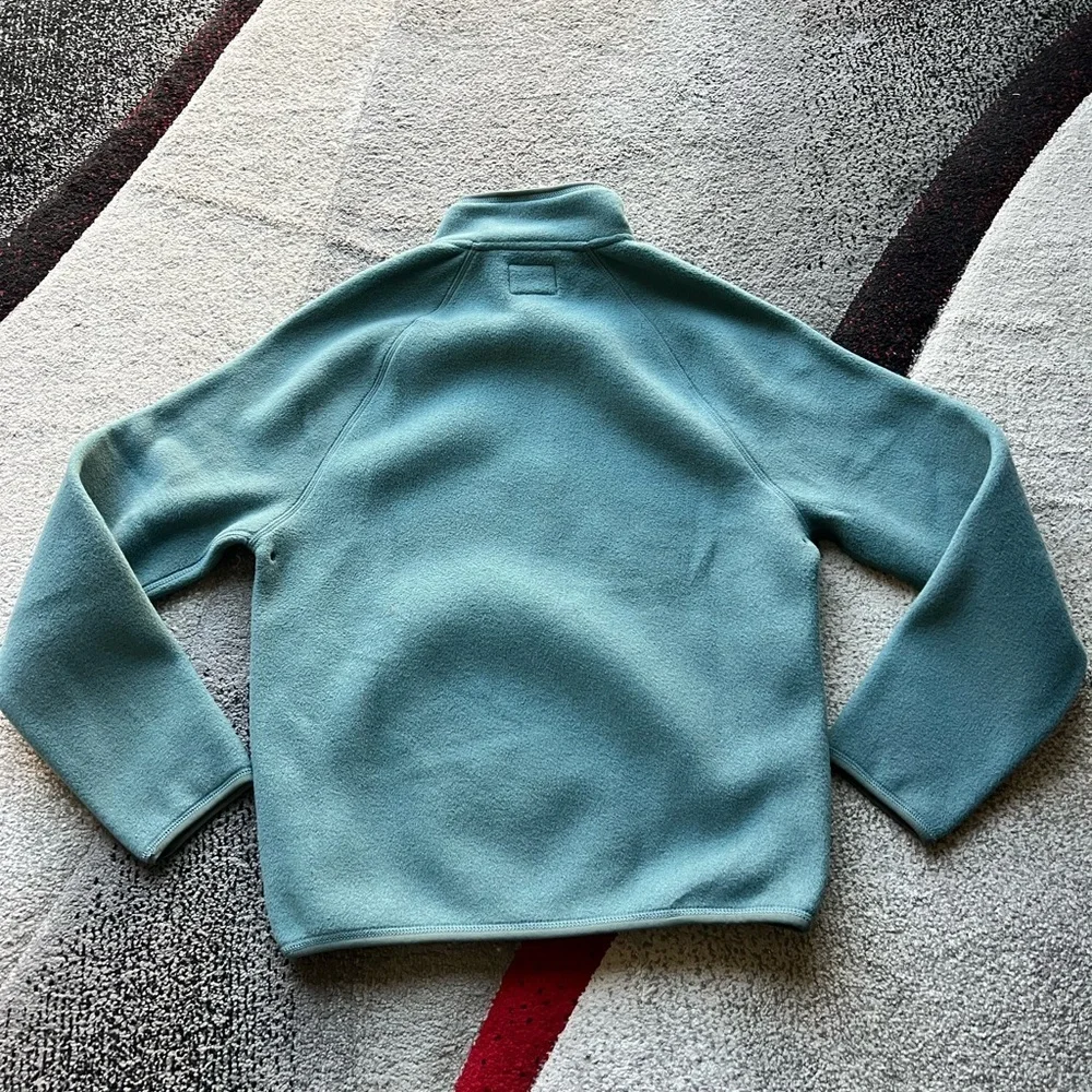 J.Crew Nordic Micro Fleece Half Zip Pullover Sweater